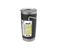 Suck it Up, todo va a salir bien, Juice Box Vaso térmico de acero inoxidable de doble pared