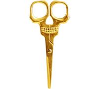 Suck UK - Cepillo con forma de calavera, color dorado