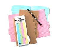 Suck UK - Cuaderno (A5, 4 unidades), color marrón