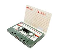 SUCK UK Send A Sound | Grabadora de voz para tarjetas de cumpleaños | Cintas de casete para tarjetas de felicitación | Tarjetas de cumpleaños grabables para cantar | Novedosa grabadora de feliz cumpleaños | colores mezclados