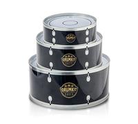 SUCK UK SK TINDRUMSET1 - Cajas de latón en Forma de bateríanegro y Blanco