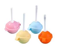 Sucker Molds, Chocolate Mould, Candy Mold, Non-stick Silicone Material, Easy Release Design, Baking and Party Treat Making, 4.5x4.5x10 Inches, Multicolor, 4 Pieces
