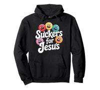Suckers For Jesus Creencias Cristianas Sudadera con Capucha