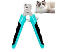 Sucritude Cortauñas para Gatos | Manual De Acero Inoxidable con Seguridad - para Gatos y Perros - para el Corte Diario en Casa o de Viaje y Uso en Interiores