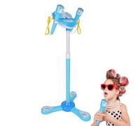 Sucritude Juguete De Micrófono para Niños | Juego De Soporte para Micrófono,Máquina De Karaoke con Música, Juego Educativo De Soporte para, Interactivo De Pie Infantil | para Niños