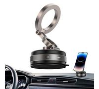 Sucritude Soporte Magnético para Teléfono En Coche, Giratorio 360° para Smartphone, Base Plegable para Automoción para Conducción Viajes Vehículos Profesionales