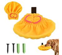 Sucritude Toallas De Mascotas,Secado Rápido Absorbente Plegable Y Montaje En Pared - Toalla Facial Y Limpia para Perros | Interior Apartamento Balcón Lavadero Perrera Exterior Jardín Porche