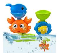 Suction Bath Toys, Shower Water Toys, Interactive Beach and Swimming Pool Entertainment Tools, Fun Kids Bathroom Playing Supplies for Bathtub Walls, Summer Travel, and Toddler Bath Time