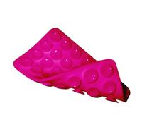 Suction Cup Cellphone Mount - Flexible Silicone Holder for Hands-Free Viewing | Reusable Dual-Sided Suction Pad, Portable Grip Case for Desk Mirror Wall Car Kitchen Bedside and Content Creation Setup