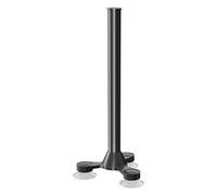 Suction Cup Holder, Paper Towel Stand, No-Drill Adhesive Mount with Removable Suction Base, Space-Saving Countertop Storage, Tissue Poll for Kitchen, Bathroom, Smooth Part, Installation
