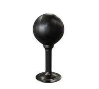Suction Cup Punching Bag, Tabletop Boxing Trainer, PU Leather Stress Reliefs Ball, Heavy-Duty Base Attachment, Sturdy Spring-Back Design, Made of PU Material, 13.78x7.09in
