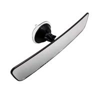 Suction Cup Rear View Mirror, Adjustable Curved Interior Mirror, 11,42 x 2,48 pulgadas, Improve Road Safety, Wide Angle Child Car Accessory for Trucks and Vehicles