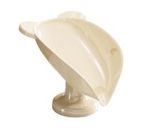 Suction Cup Soap Dish | 4.6x3.9x4.4 Inch, Clear Pet | No-Drill Adhesive, Lightweight, Rustproof | Bathroom Sink Organizer, Shower Caddy, Travel Accessory For Home