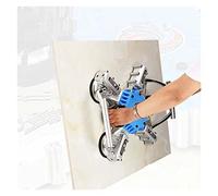 Suction Cups for Windows Smart Tile Machine Vibrator 8 Speed Automatic Off Big Herramienta de instalación encimera profesional for granito, piedra, mármol, losa