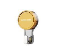 Suction Hooks Strong Vacuum Power Traceless No-Drilling Adhesive Hooks for Home Bathroom Kitchen Door Back and Toilet Area(Yellow,12pcs)