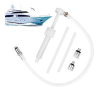 Suction Lower Gear Pump, Transmission Fluid Transfer Tool, Portable Oil Lube Pump, Aluminum ABS Build For Boats Yachts Outboard Maintenance, Portable, Compact Design