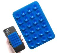 Suction Phone Case Mount - Adhesive Suction Cup Smartphone Holder, Strong Grip Cradle for Selfies, Videos, Vlogging, Cellphone Stand for Desk, Car, Home