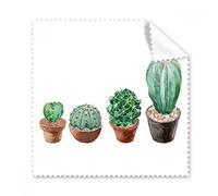 Suculentas Cactus en maceta Planta ilustración gafas paño de limpieza paño móvil limpiador de pantalla 5 unidades regalo