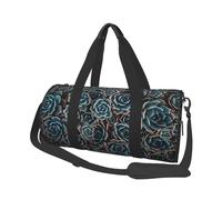 Suculentas Frescas Impresas, Bolsa de Viaje de Gran Capacidad, Bolso Redondo, Bolsa de Viaje Deportiva, Bolsa de Mano, Bolsa de Fitness