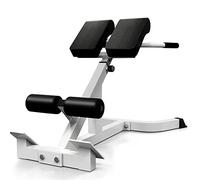 SUCXDZQ Máquina de extensión de respaldo de silla romana, banco de hiperextensión ajustable, equipo de ejercicio de espalda isquiotibial, máquina de entrenamiento de espalda ajustable para gimnasio en