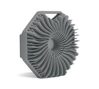 Sud Scrub Exfoliante corporal de silicona antimicrobiano, exfoliante corporal para pieles sensibles, exfoliante corporal ecológico para ducha, cepillo corporal de silicona para ducha, carbón