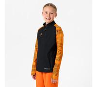 Sudadera 1/2 cremallera CLUB Wavy JR Negro / Naranja Júnior 113-122cm 5-6A