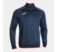 Sudadera 1/2 Cremallera Hombre Joma Combi Premium 104369 Confortable - Talla: 3XL, Color: Dark Navy Rojo