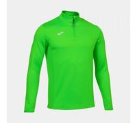 Sudadera 1/2 Cremallera Hombre Joma Night 102241 Confortable - Talla: XL, Color: Verde Flúor