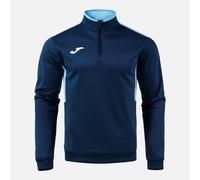 Sudadera 1/2 Cremallera Hombre Joma Winner IV 105003 Confortable - Talla: XS, Color: DARK NAVY CELESTE