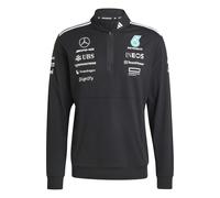 Adidas Hombre Mercedes - AMG Petronas Formula One Team Team 1/4 Zip Men 2, Black/White, M