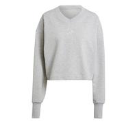 Sudadera acanalada de mujer con cuello de pico adidas All Szn XS