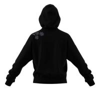 SUDADERA ADIDAS CAPUCHA NEGRA KF0014 ESSENTIALS 3-STRIPES FRENCH TERRY FULL ZIP HOODIE