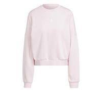 Sudadera Adidas Essentials Small Logo Mujer Rosa Claro/Blanco L