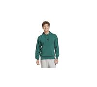 adidas Hombre Essentials FEELCOZY French Terry Hoodie, Collegiate Green/Black, XS
