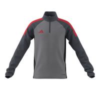 SUDADERA ADIDAS GRIS NIÑO MEDIA CREMALLERA POLIESTER KG0794