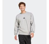 Adidas Sudadera Essentials FEELCOZY forro polar Hombre Gris medio/Negro S