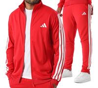 Sudadera Adidas Hombre S M L XL Rojo Con Cremallera Acetato De Invierno Pantalón