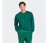 Sudadera adidas hombre verde algodón S