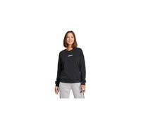 Sudadera adidas lin french terry swt mujer negro/blanco XL
