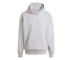 Sudadera Adidas Seasonal fleece con capucha gris - Talla: S