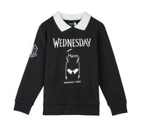 Sudadera Algodon Cepillado Wednesday Gris Oscuro-8 Años Femenino Cerdà