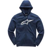 Sudadera Alpinestars Ageless II Fleece azul-blanco XL