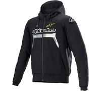 Alpinestars Chaqueta Chrome Ignition Negro y amarillo flúor L