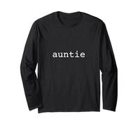 Sudadera Auntie Aunt New Baby Sister Best Friend BFF Manga Larga
