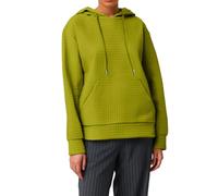 Sudadera básica con capucha a la moda 2024, sudadera de punto, casual, holgada, linda, cuello redondo, sudaderas para mujer, dorado, XXL