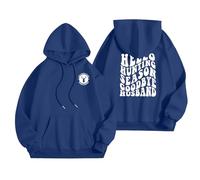 Sudadera Básica para Mujer - Camiseta Ancha Larga, Jersey Sin Gorro en Gris, Fucsia y Rojo - Camisa Blanca Manga Larga - Regalo para Mi Mejor Amiga