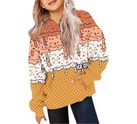 Sudadera Bebe Niña Sudaderas Niña Hoodie Pulóver Manga Larga con Capucha Sweatshirts con Bolsillo Ligero Y Cómodo Color Sólid Primavera Otoño Invierno para 2-12 Años