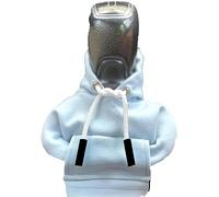 Sudadera Cambio De Marchas, Funda De Cubierta De Palanca De Cambios, Hoodie Car Gear Shift Cover, Sudadera Para Palanca De Cambios, Sudadera Pomo Coche Regalos Interiores (Blanco)