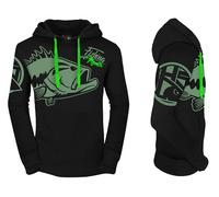 Sudadera Capucha Hotspot Design Mod.fishing Mania Black Bass Pesca " Talla L "