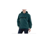 Sudadera carhartt signature logo hombre verde S